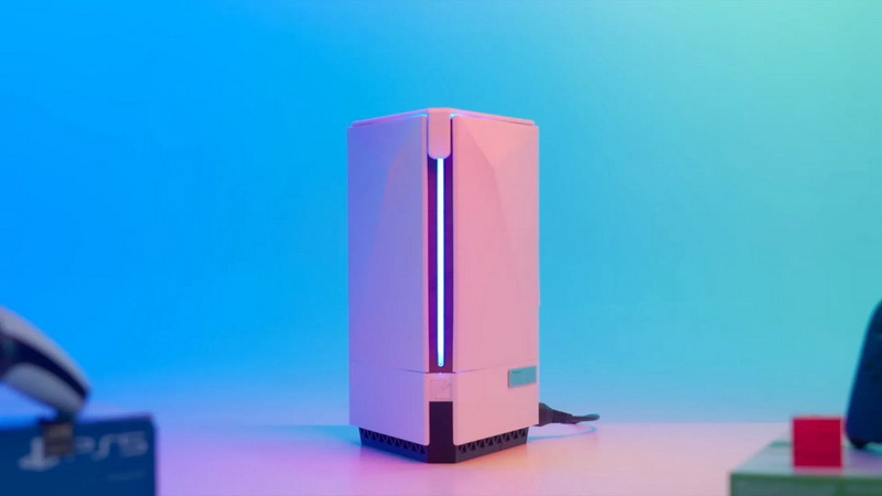 Китаянка собрала гибридную консоль Ningtendo PXBOX 5 из PS5, Xbox Series X и Switch 2