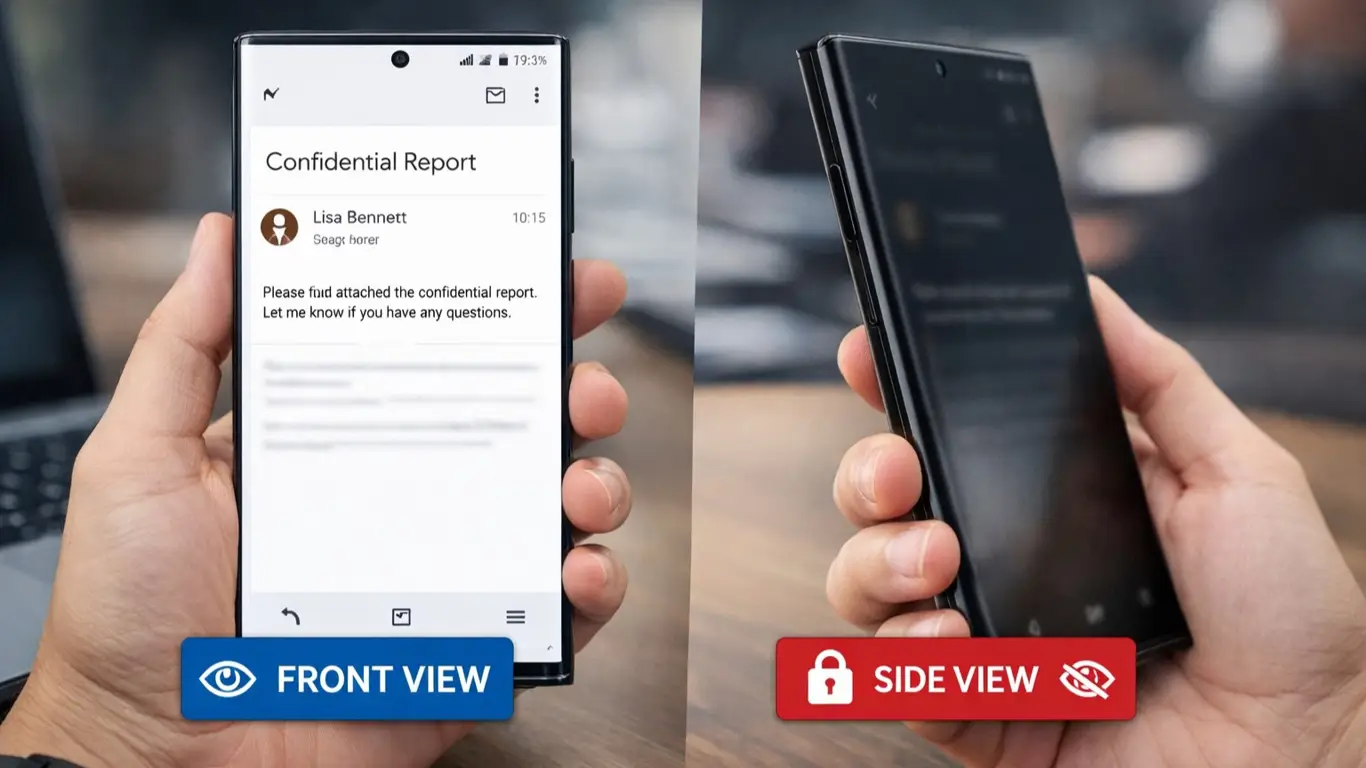 Официальный скриншот One UI 8.5 раскрыл функцию Privacy Display в Samsung Galaxy S26