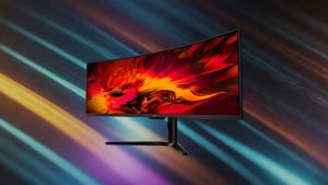 Acer представила изогнутый 49-дюймовый 5K-монитор Nitro EI491CURS с форматом 32:9