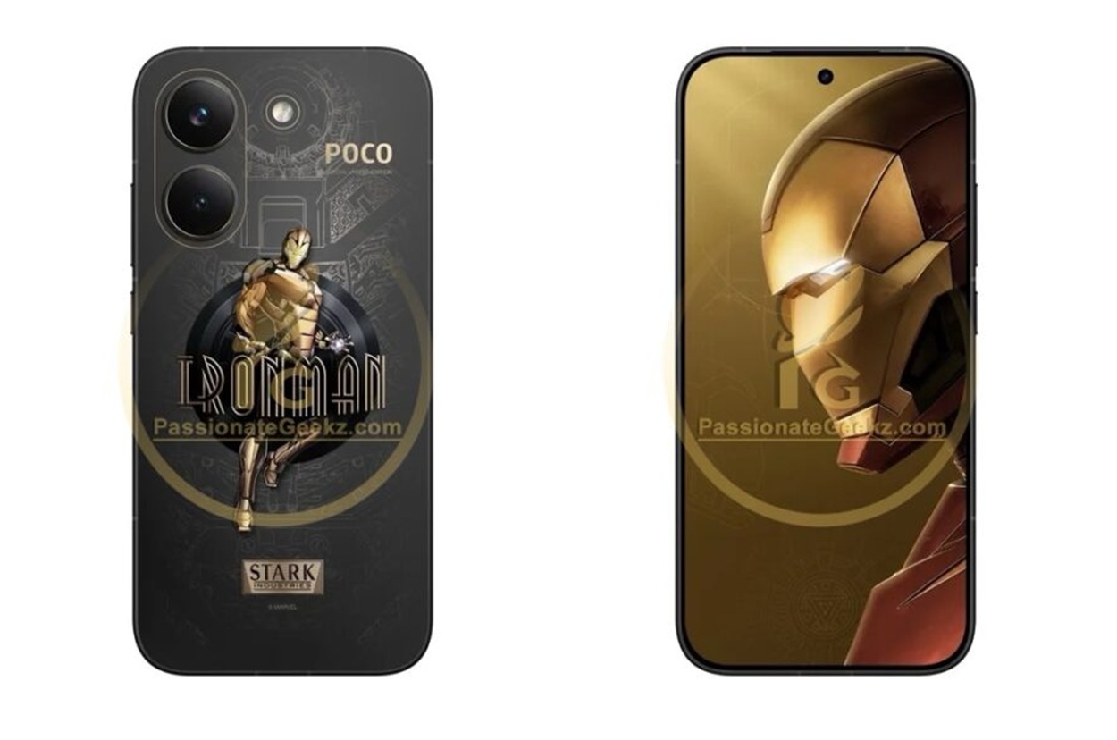POCO X8 Pro Iron Man Edition показали на живых изображениях