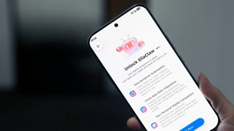 TECNO запустит бета-тест EllaClaw — системного AI-агента на базе OpenClaw