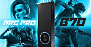 Intel представила профессиональную видеокарту Arc Pro B70 с 32 ГБ памяти и вычислительной мощностью 367 TOPS