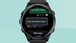 WhatsApp появился на часах Garmin, но переписка ограничена 10 сообщениями