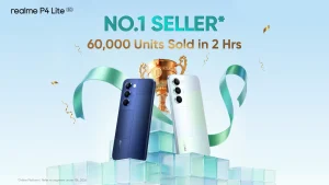 Realme P4 Lite 5G стал хитом продаж в Индии за первые часы