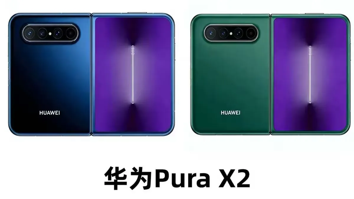 Huawei Pura X2 показали на фото: складной флагман с горизонтальным экраном и новой палитрой цветов