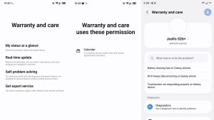 Samsung готовит в One UI 9 единый сервис Warranty & Care для послепродажной поддержки Galaxy