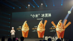 Xiaomi представила фирменное мороженое в версиях Standard, Pro и Max
