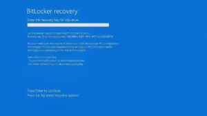 Обновление Windows 11 вызывает запрос ключа BitLocker на части корпоративных ПК
