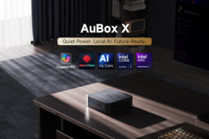 Chuwi AuBox X: мини-ПК с Intel Core Ultra и ИИ-ускорением в корпусе 128×128×40 мм