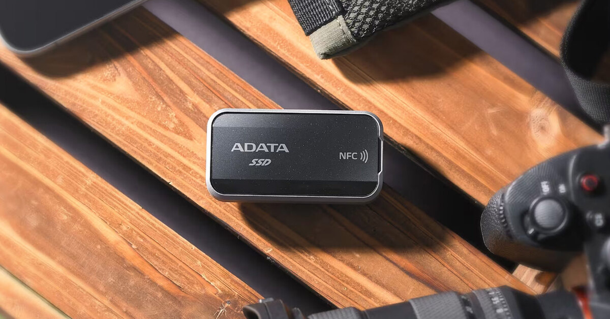 Adata представила Urban Tapsafe — внешний SSD с NFC-разблокировкой и скоростью до 1900 МБ/с