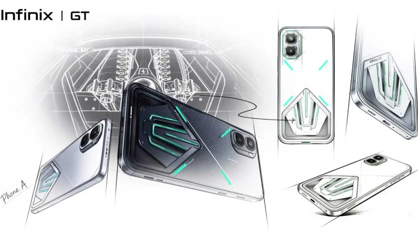 Infinix GT 50 Pro показали до анонса: двухпозиционные триггеры и рекордное жидкостное охлаждение