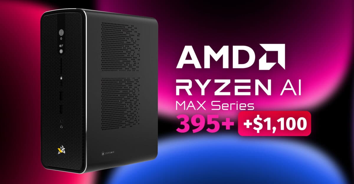 Corsair резко подняла цены на мини‑ПК AI Workstation 300 на Ryzen AI Max
