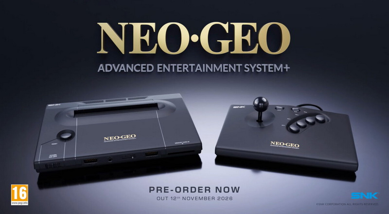 SNK и Plaion представили Neo Geo AES+: аппаратное переиздание легендарной консоли без эмуляции