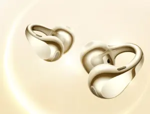 OPPO показала наушники-серьги Enco Clip2 в золотистом цвете: до 40 часов работы и ИИ-шумоподавление