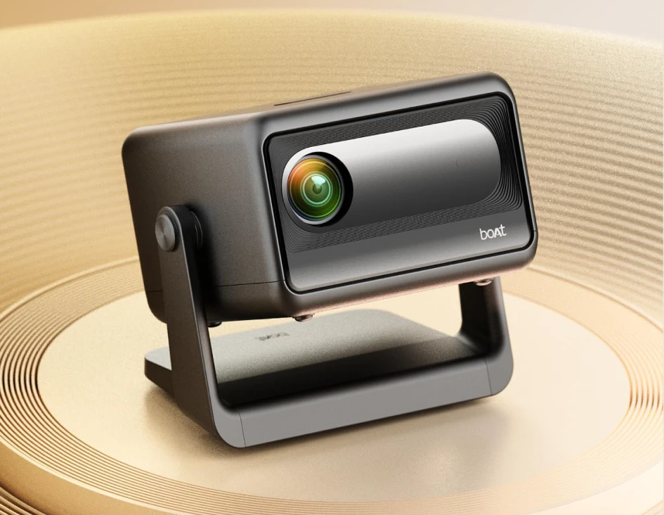 BoAt представила бюджетный смарт‑проектор CineHead E1 с Android 13