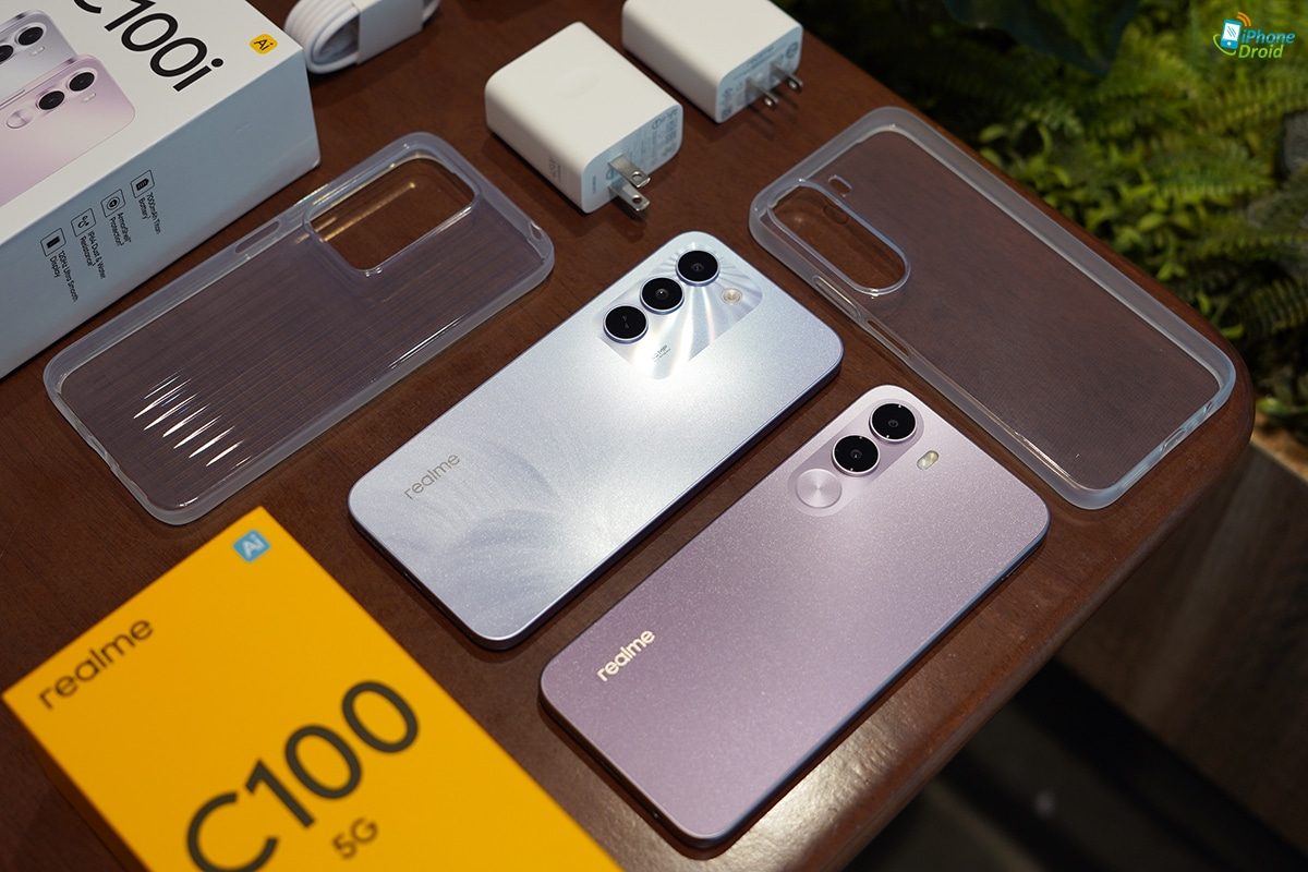 Realme C100 5G и C100i 4G показали на видео до анонса: 6,8