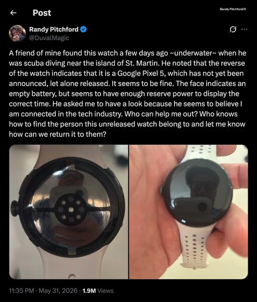Смарт-часы Google Pixel Watch 5 прошли сертификацию в Индии: ожидаются модификации с LTE и чип Tensor