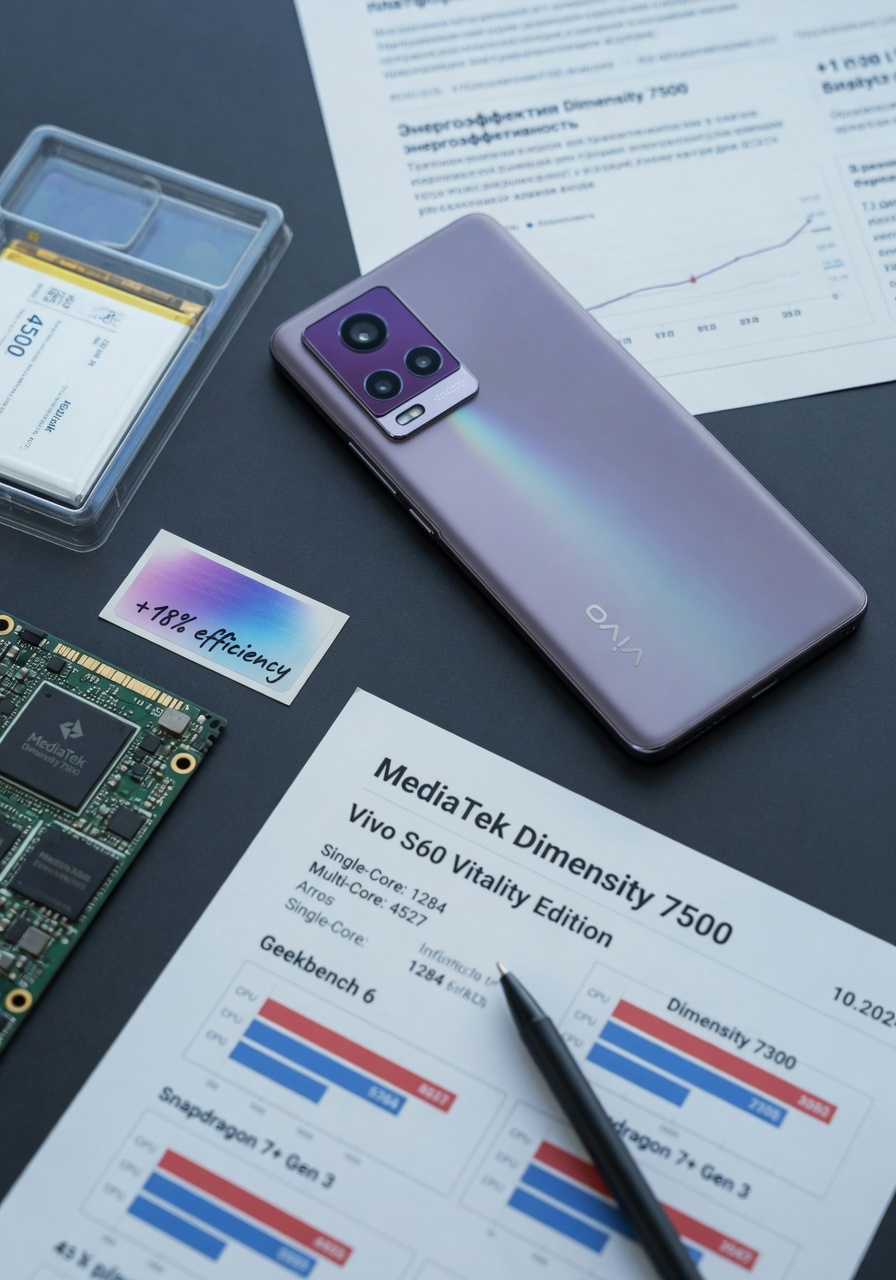 Новый чип MediaTek Dimensity 7500 раскрыл свою производительность в базе данных Geekbench